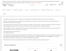 Tablet Screenshot of futterfleisch24.de